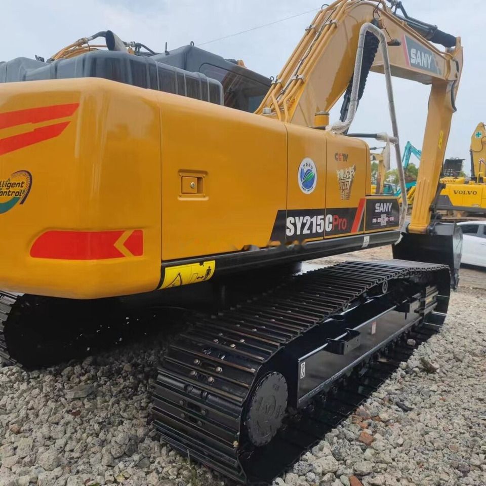 2022 Sany SY215C Pro crawler excavator, rear three-quarter view 2022 Sany SY215C Pro crawler excavator, rear three-quarter view