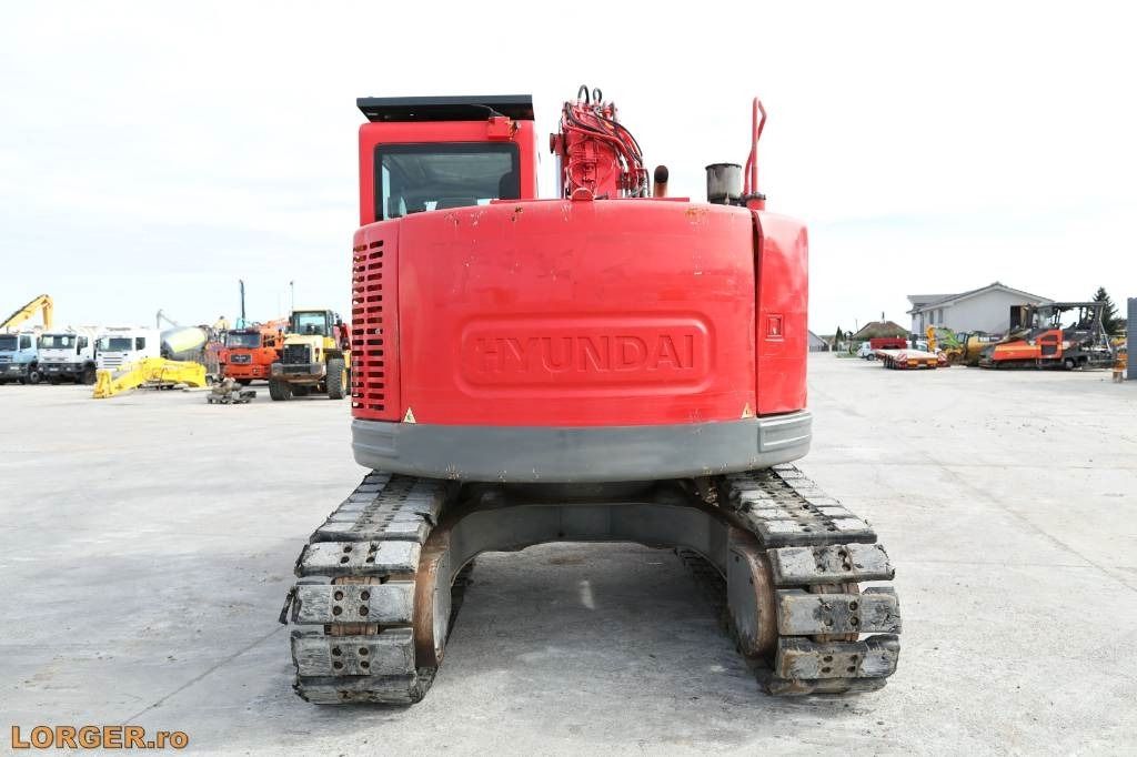 2014 Hyundai R145LCR crawler excavator, rear view