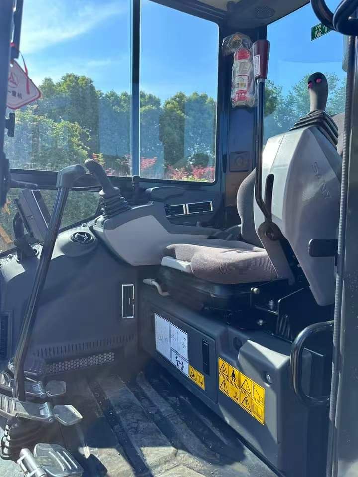 2026 Sany SY35U mini excavator interior cab view 2026 Sany SY35U mini excavator interior cab view