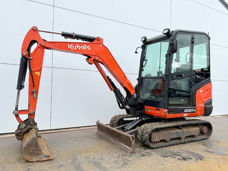 2019 Kubota KX027-4 mini excavator, side view 2019 Kubota KX027-4 mini excavator, side view