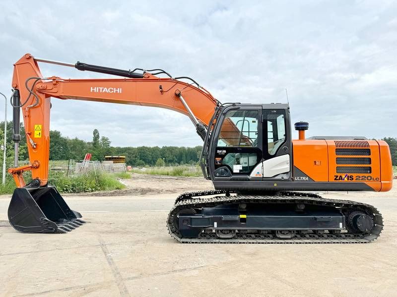 2025 Hitachi Zaxis 220LC crawler excavator side view