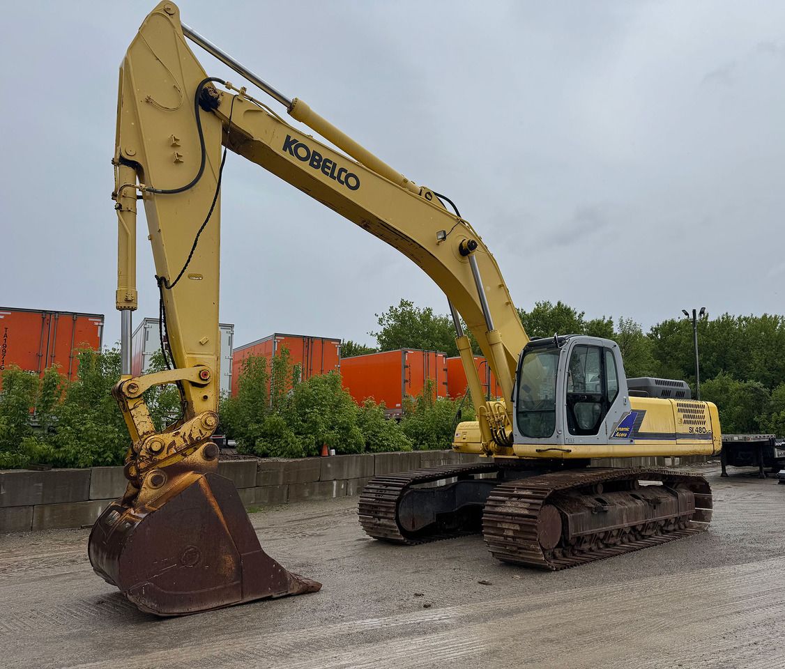 2006 Kobelco SK480LC crawler excavator side view