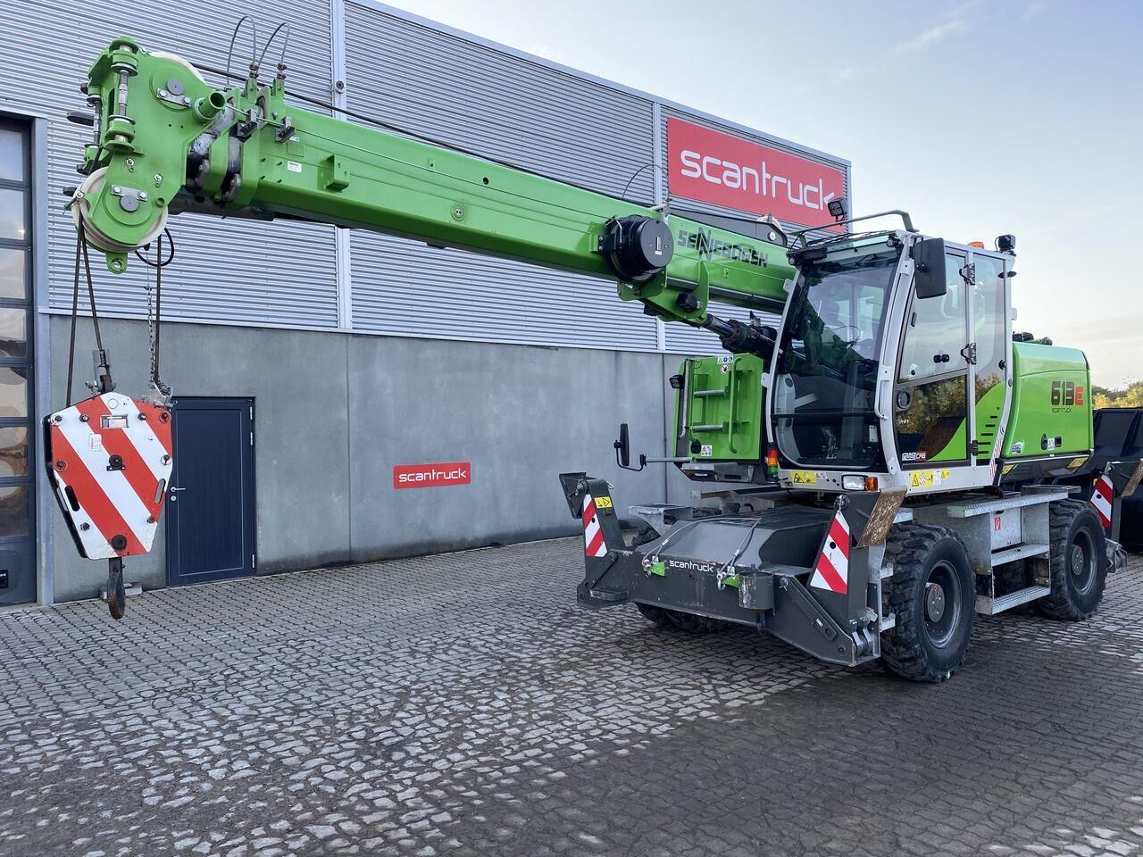2023 Sennebogen 613E-M material handler, side view