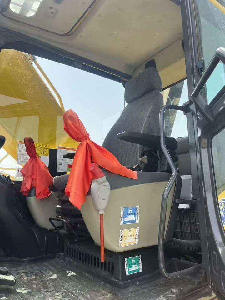 2021 Komatsu PC200 crawler excavator interior cab view 2021 Komatsu PC200 crawler excavator interior cab view