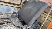 1981 Hitachi UH 20 crawler excavator interior cab view 1981 Hitachi UH 20 crawler excavator interior cab view