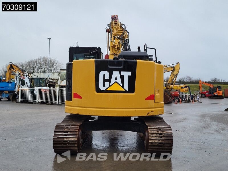2016 Caterpillar 325FL crawler excavator, rear view