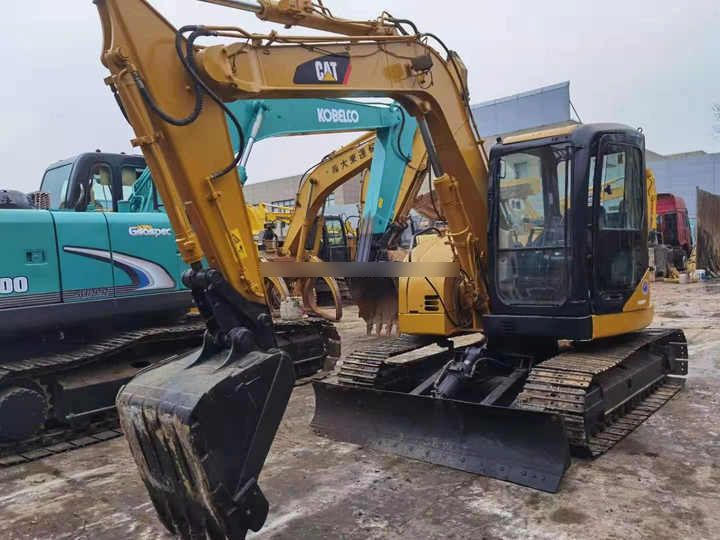 2012 Caterpillar 308C crawler excavator, front three-quarter view 2012 Caterpillar 308C crawler excavator, front three-quarter view
