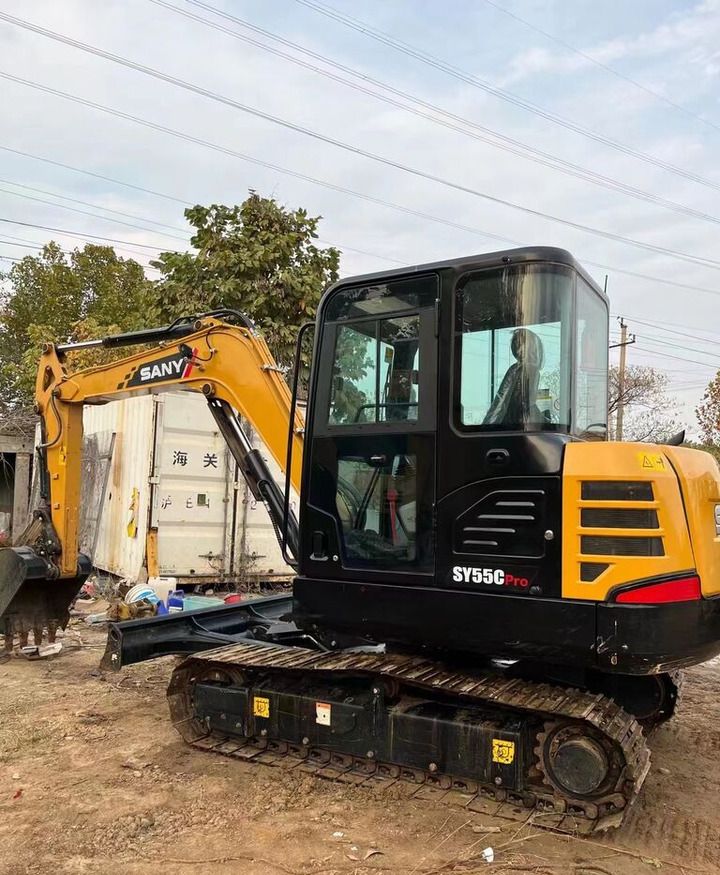 2022 Sany SY55C Pro crawler excavator, side view 2022 Sany SY55C Pro crawler excavator, side view