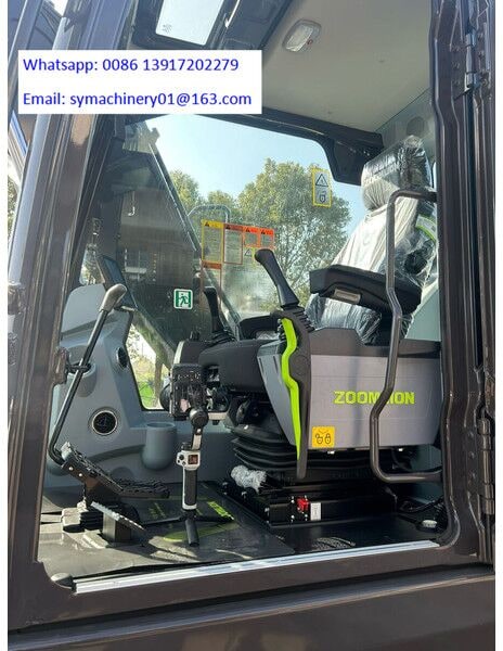 2026 Zoomlion ZE135G crawler excavator cab interior view