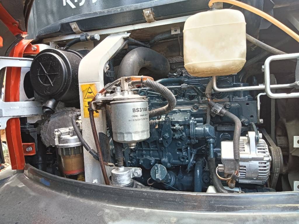 2022 Kubota KX165 crawler excavator engine compartment view 2022 Kubota KX165 crawler excavator engine compartment view