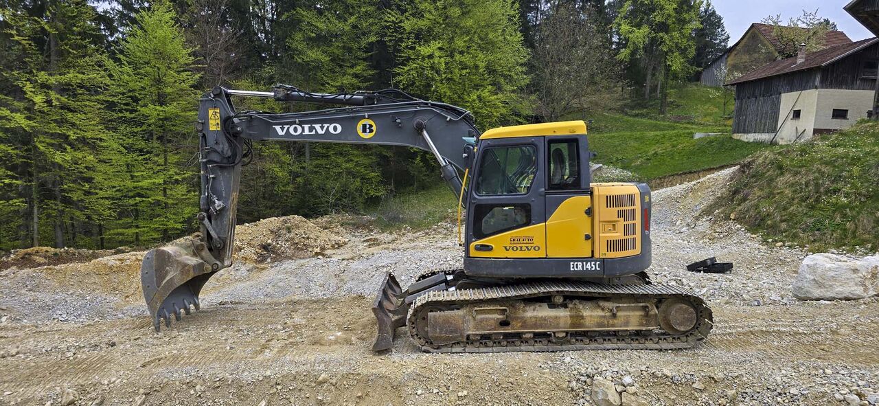 2008 Volvo ECR145CL crawler excavator side view
