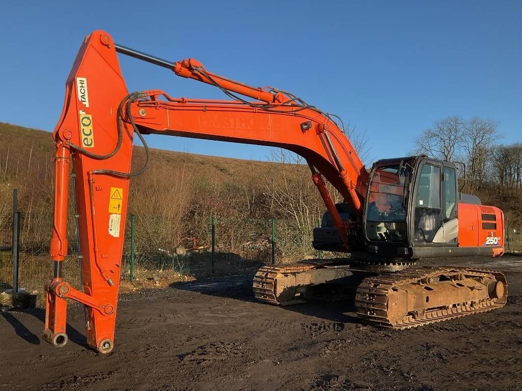 2018 Hitachi ZX250LC-6 crawler excavator, side view