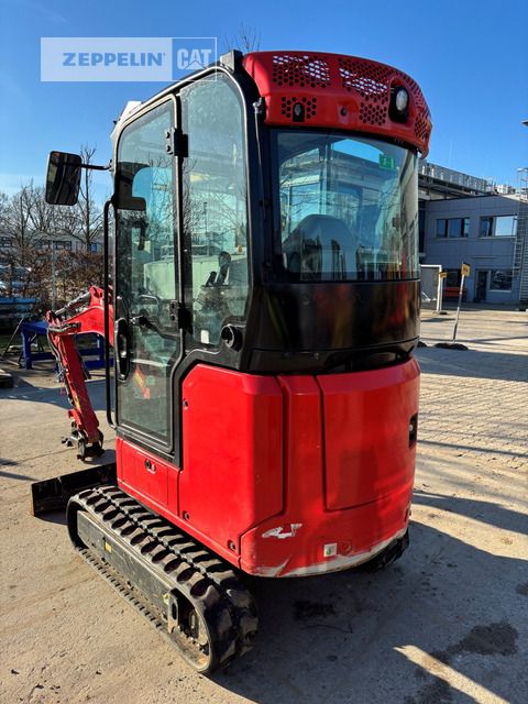 2022 Caterpillar 301.6-05A mini excavator, rear three-quarter view