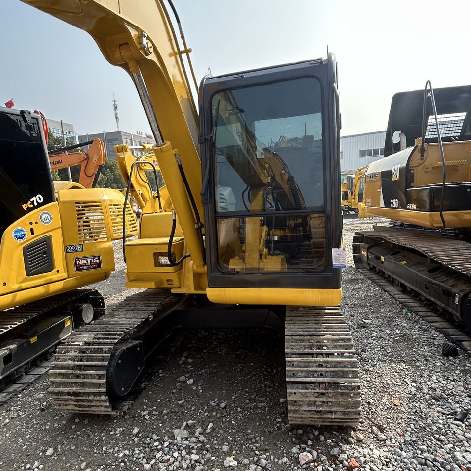 2024 Komatsu PC70-8 mini excavator, front view