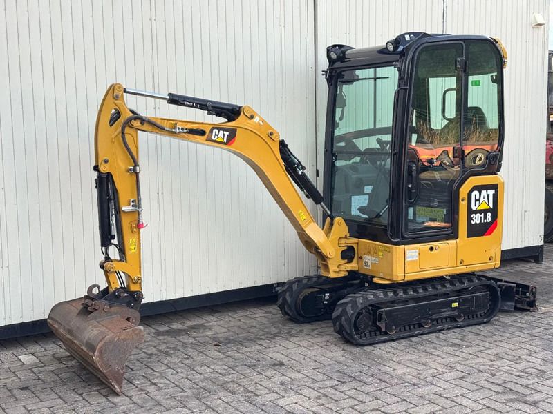 2019 Caterpillar 301.8 NEXTGEN mini excavator, side view