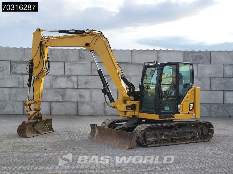 2019 Caterpillar 308 mini excavator, side view 2019 Caterpillar 308 mini excavator, side view