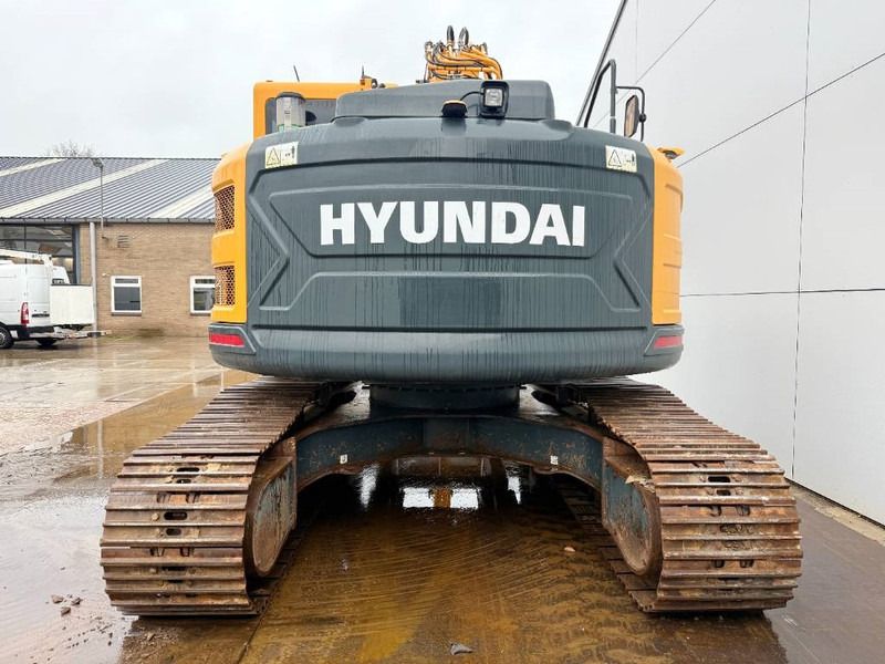 2018 Hyundai HX235 LCR crawler excavator, rear view