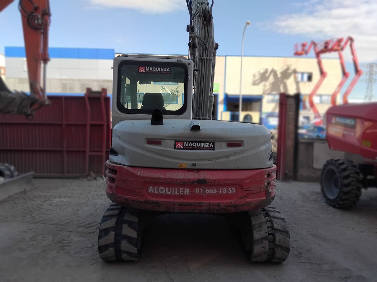 2018 Takeuchi TB290 mini excavator, rear view 2018 Takeuchi TB290 mini excavator, rear view