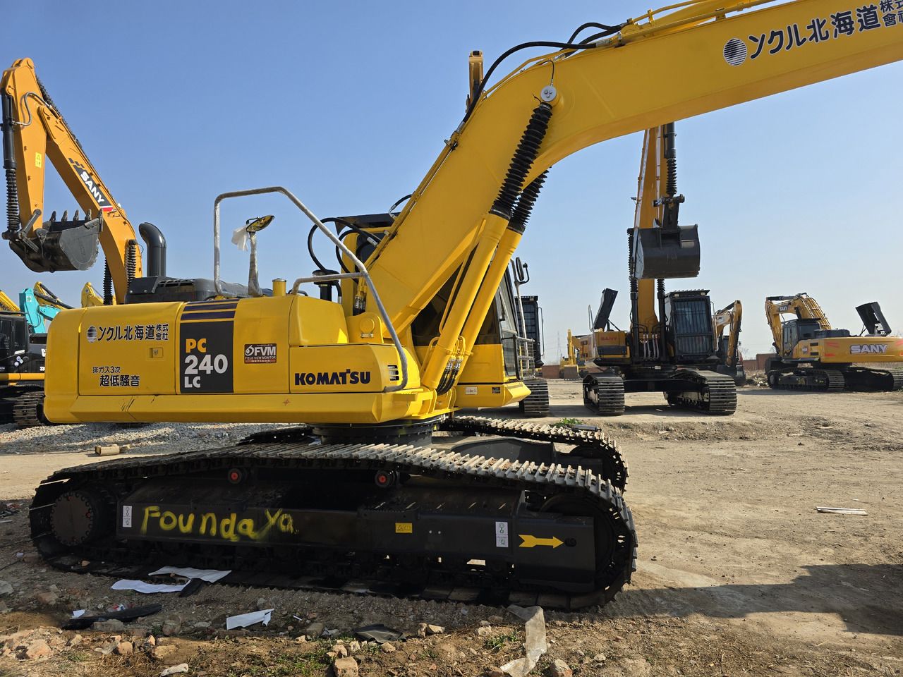 2023 Komatsu PC240LC crawler excavator side view