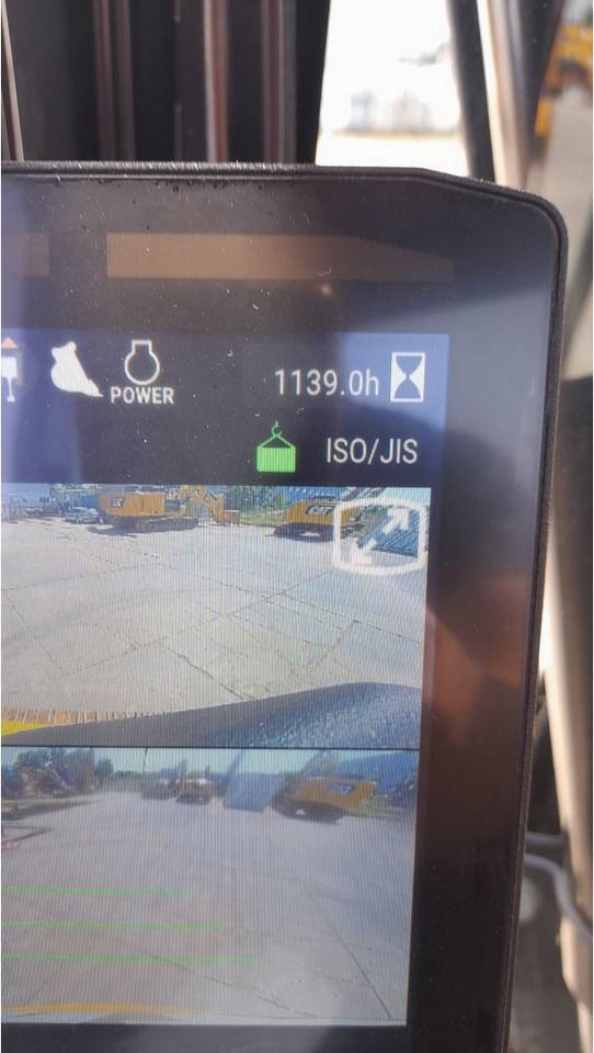 2021 Caterpillar 313-07GC crawler excavator interior monitor view 2021 Caterpillar 313-07GC crawler excavator interior monitor view