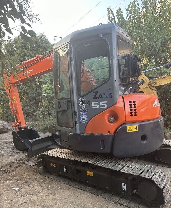 2019 Hitachi Zaxis 55 mini excavator, side view 2019 Hitachi Zaxis 55 mini excavator, side view