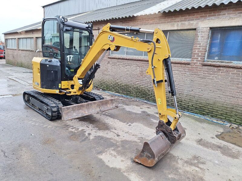 2022 Caterpillar 302.7 mini excavator, side view 2022 Caterpillar 302.7 mini excavator, side view