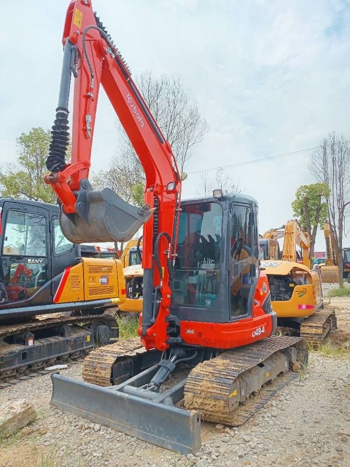2024 Kubota U48-4 mini excavator, front three-quarter view 2024 Kubota U48-4 mini excavator, front three-quarter view