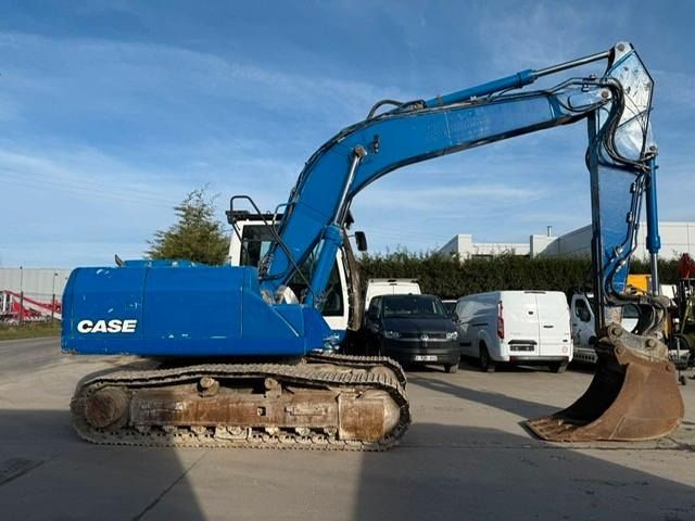 2012 CASE CX160B crawler excavator, side profile view 2012 CASE CX160B crawler excavator, side profile view