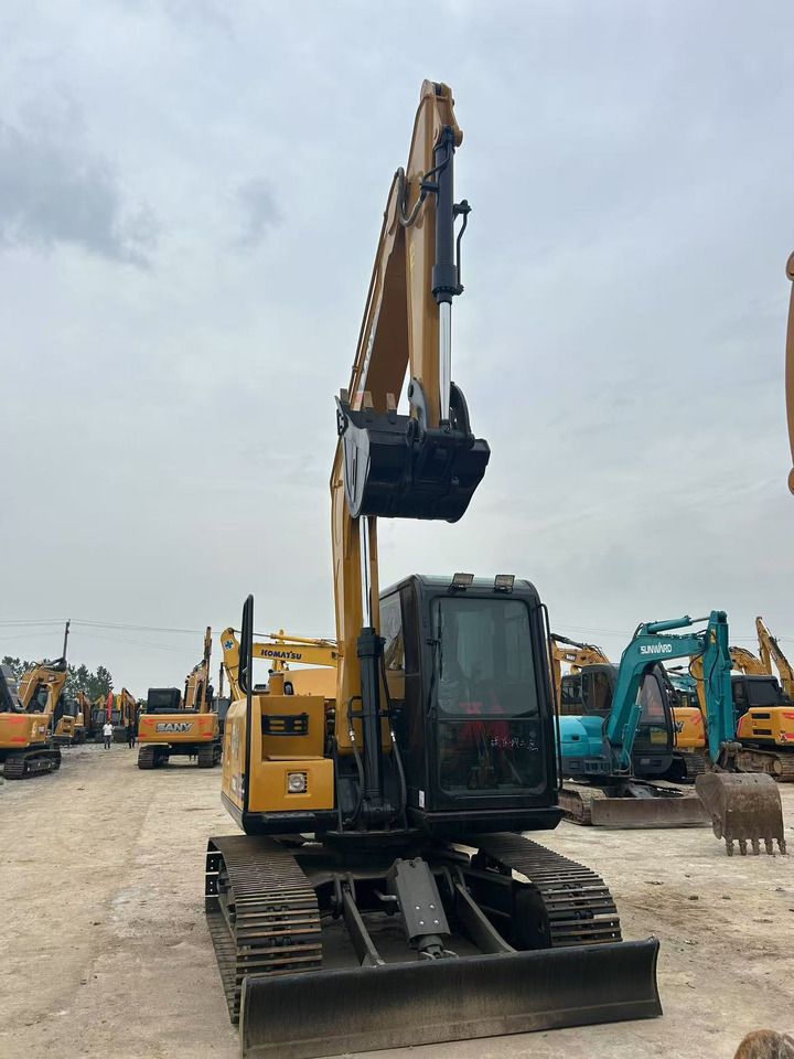2023 Sany SY95C mini excavator, front view