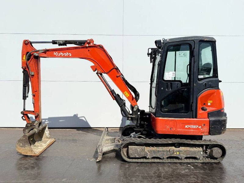 2020 Kubota KX037-4 mini excavator, side view