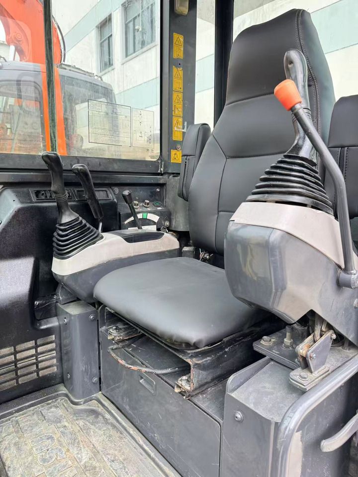 2020 Komatsu PC56 mini excavator interior cabin view 2020 Komatsu PC56 mini excavator interior cabin view