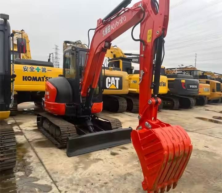 2023 Kubota KX165-5 mini excavator, three-quarter front view