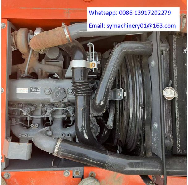 2024 Hitachi ZX120 mini excavator engine compartment view 2024 Hitachi ZX120 mini excavator engine compartment view