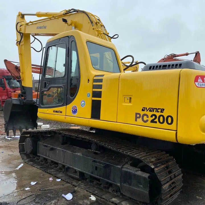 2023 Komatsu PC200-6 crawler excavator side view