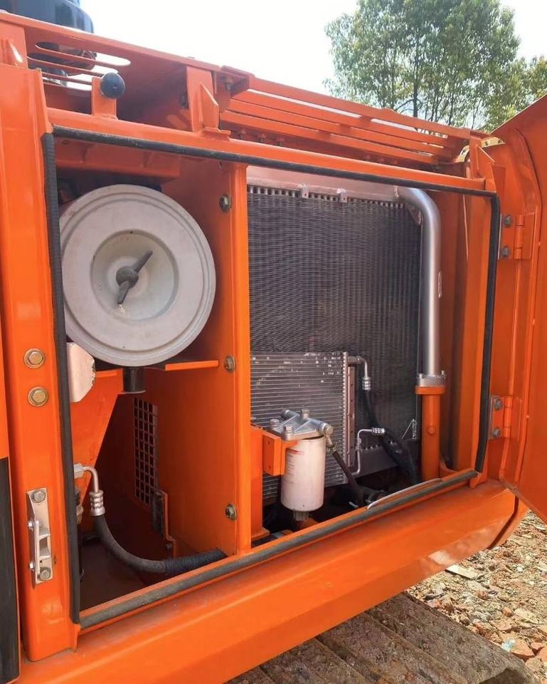 2025 Doosan DH150 crawler excavator engine compartment view