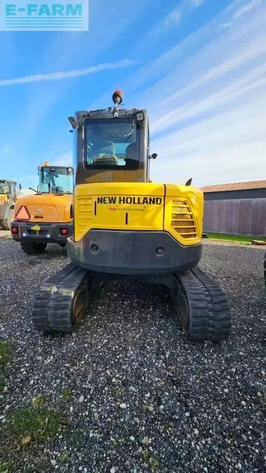 2018 New Holland E60C crawler excavator rear view 2018 New Holland E60C crawler excavator rear view