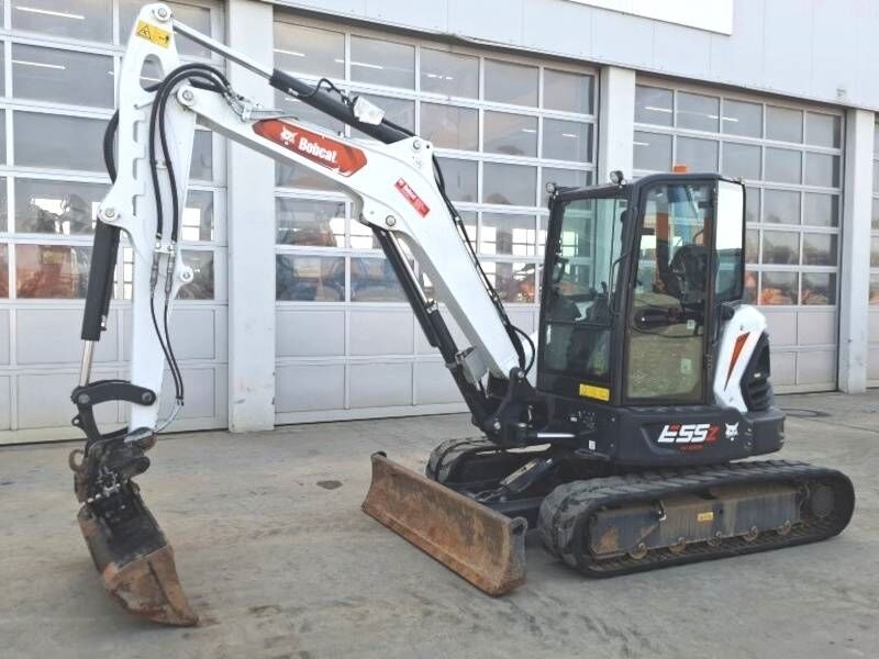 2023 Bobcat E55 Z mini excavator, side view 2023 Bobcat E55 Z mini excavator, side view