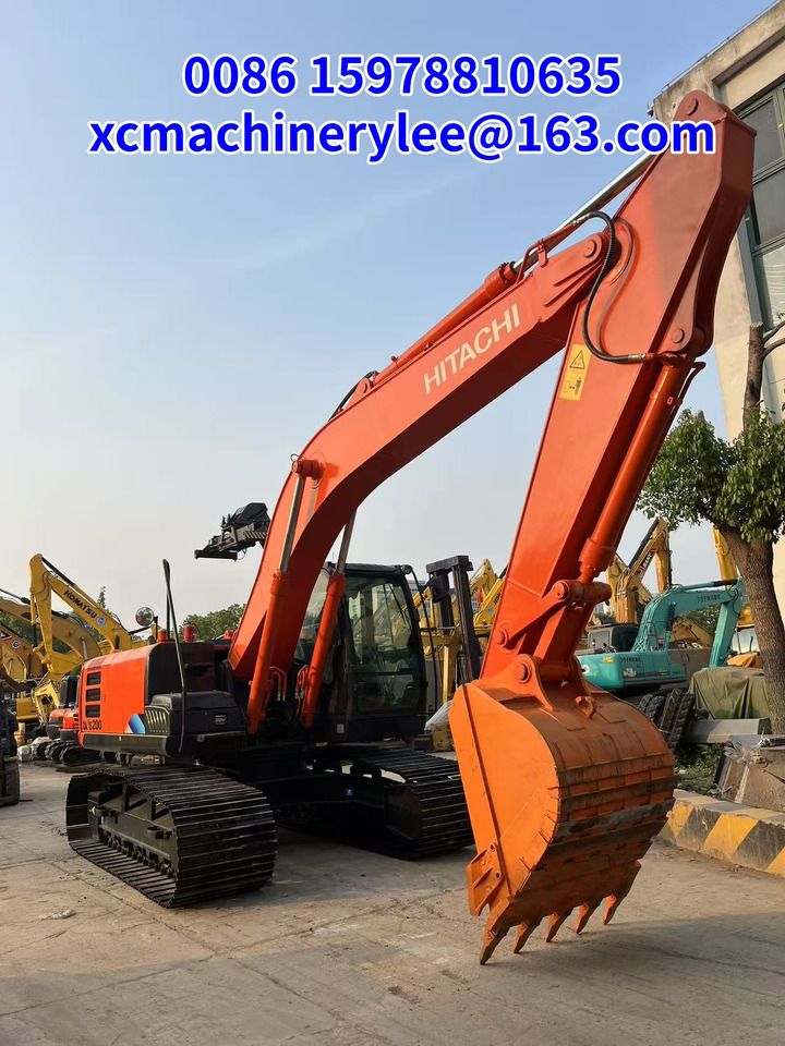 2023 Hitachi ZX200 crawler excavator, front three-quarter view 2023 Hitachi ZX200 crawler excavator, front three-quarter view