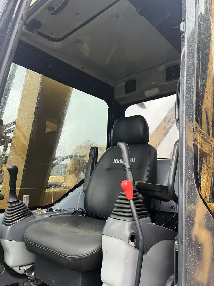 2022 Komatsu PC78US crawler excavator interior cab view 2022 Komatsu PC78US crawler excavator interior cab view