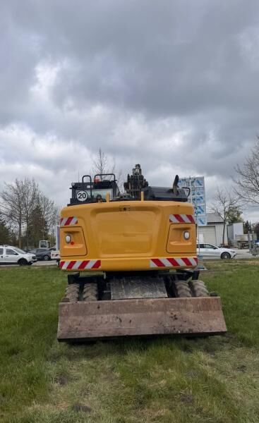 2020 Caterpillar M315F wheel excavator, rear view