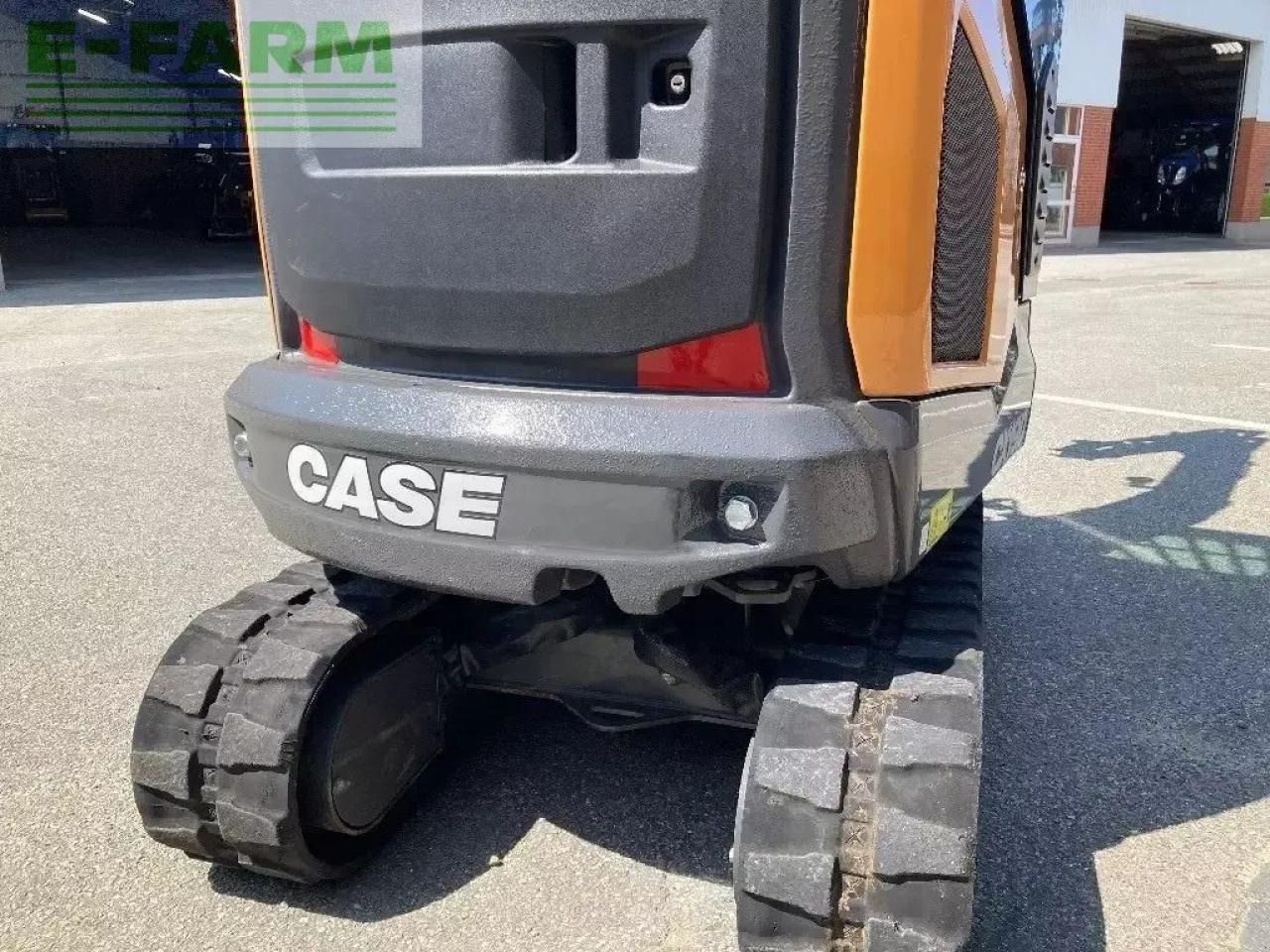 2023 CASE CX19D mini excavator rear view 2023 CASE CX19D mini excavator rear view