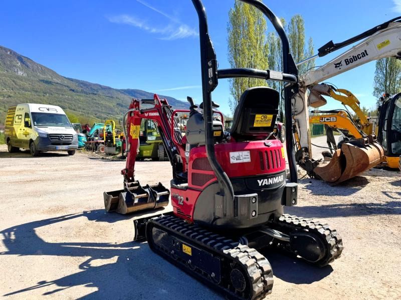 2024 Yanmar VIO12-2A mini excavator rear view