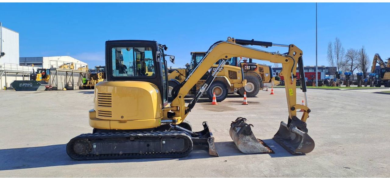 2021 Caterpillar 305E2 crawler excavator, side view 2021 Caterpillar 305E2 crawler excavator, side view