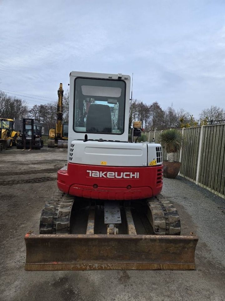2018 Takeuchi TB153FR mini excavator, rear view 2018 Takeuchi TB153FR mini excavator, rear view
