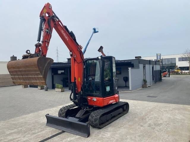 2021 Kubota U50-5 mini excavator, front three-quarter view 2021 Kubota U50-5 mini excavator, front three-quarter view