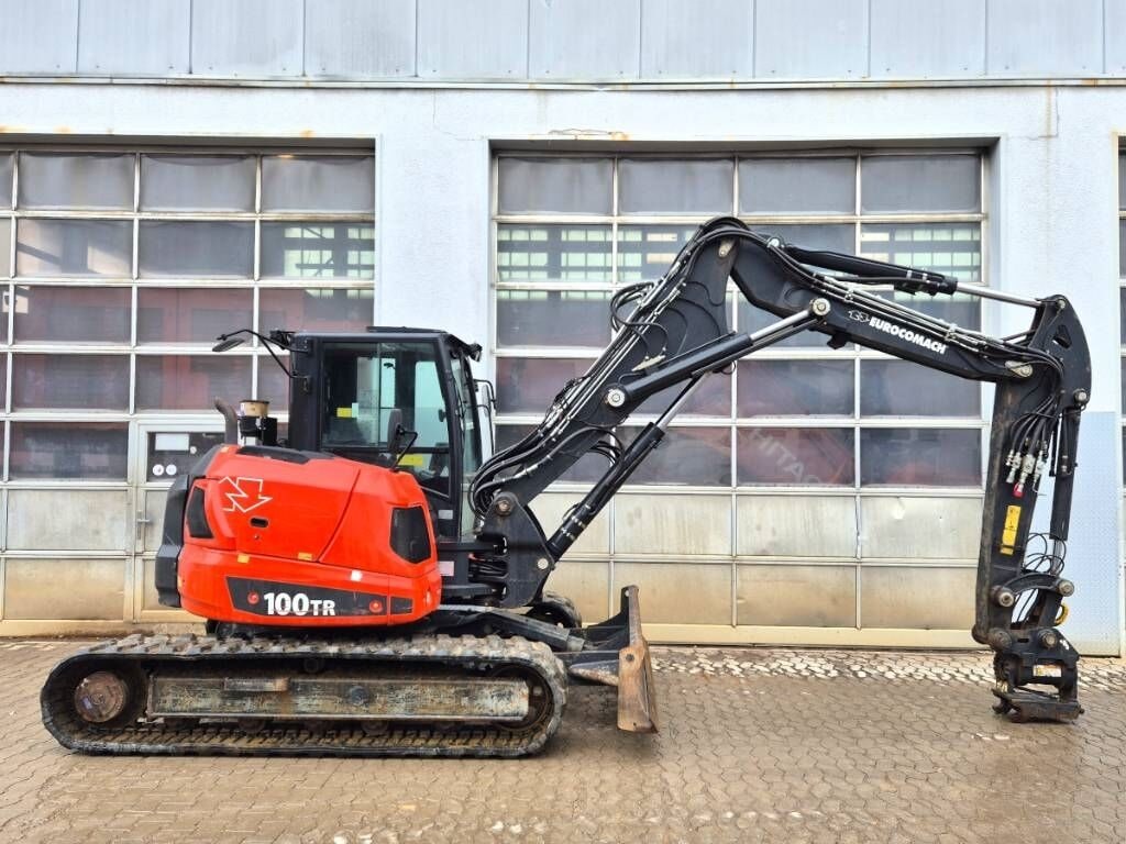 2021 Eurocomach 100 TR mini excavator, side view 2021 Eurocomach 100 TR mini excavator, side view
