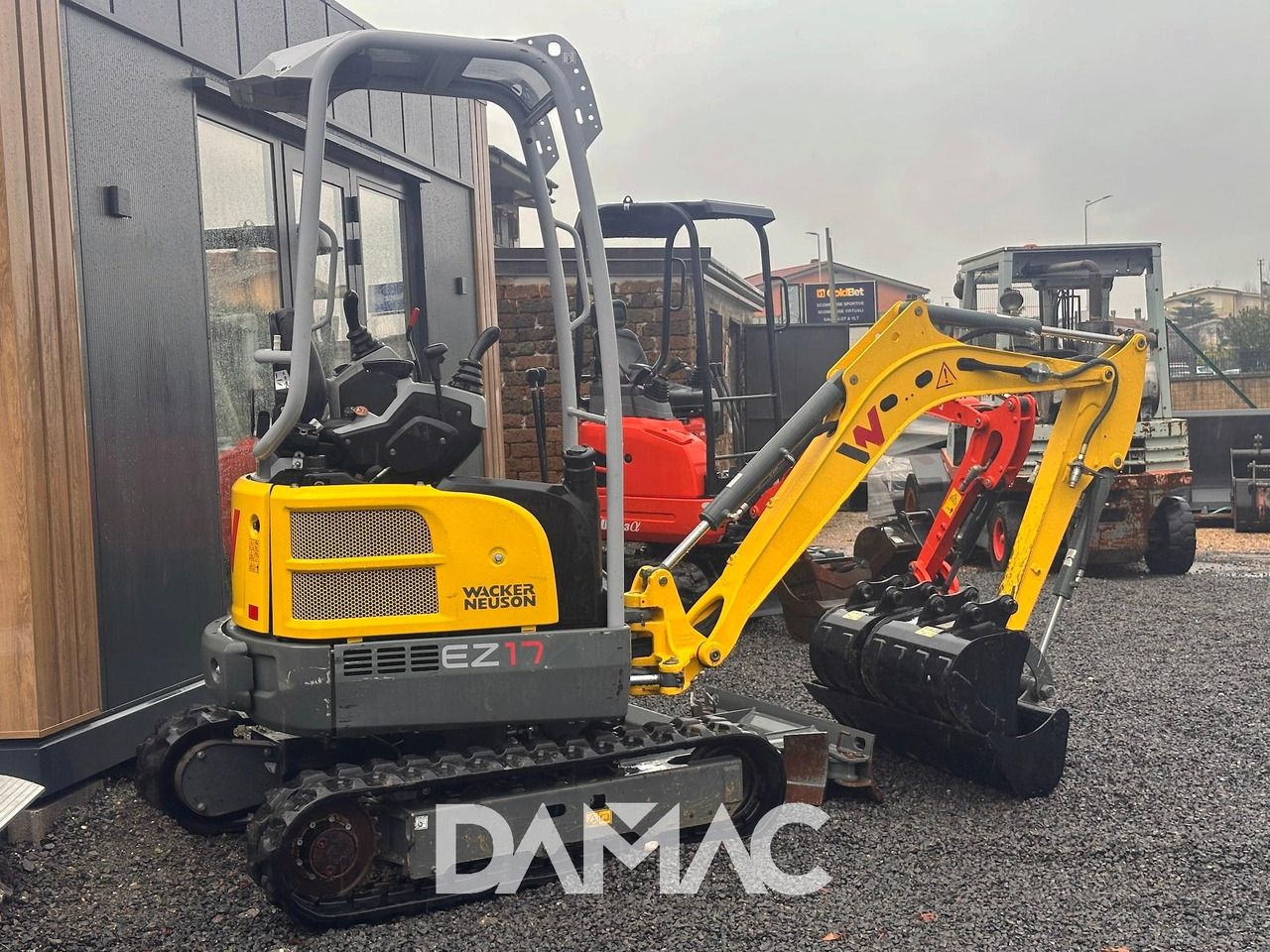 2023 Wacker Neuson EZ17 mini excavator side view