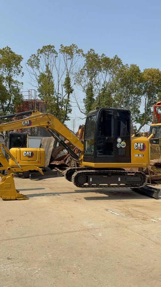 2020 Caterpillar 305.5E2 mini excavator side view