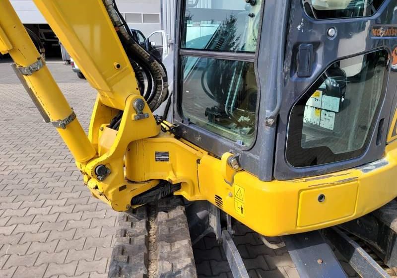 2014 Komatsu PC55MR-3 crawler excavator cab and boom detail