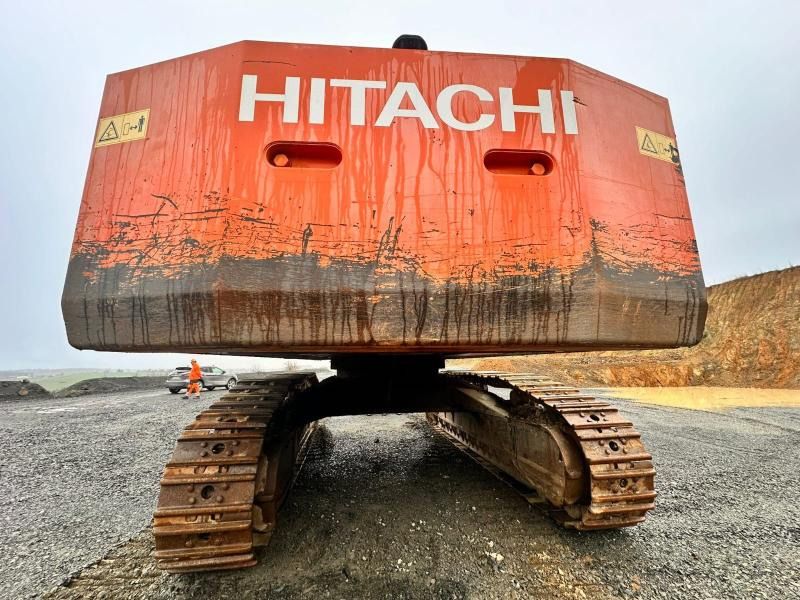 2014 Hitachi ZX870 LCR-5B crawler excavator, rear view